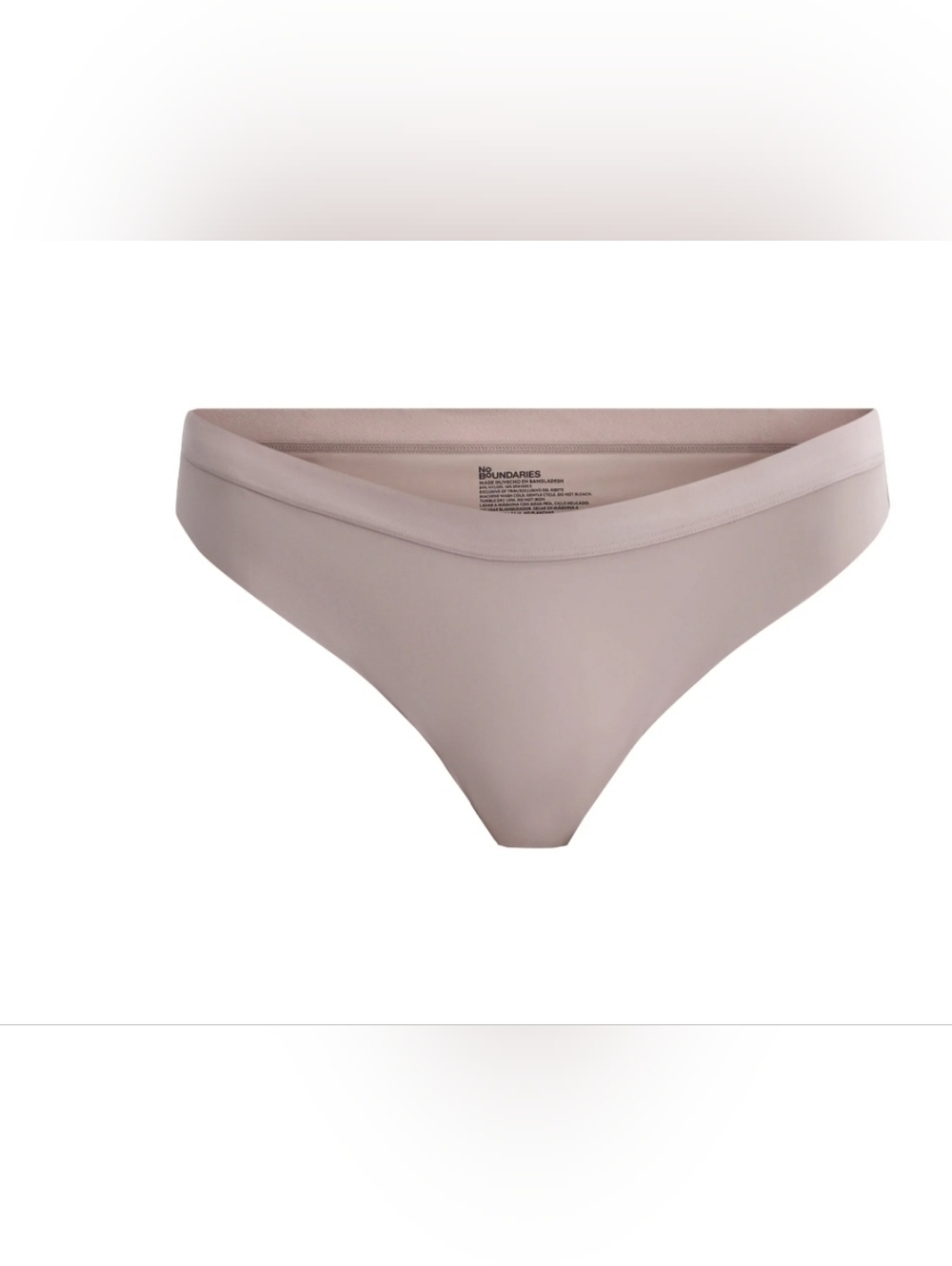 BOUNDARIES XXL Blush Thong.  4